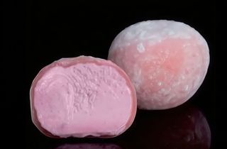 Mochi De Queso Y Fresa (2 Pzs.)