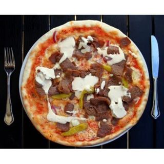 Pizza Kebab Especial De Ternera