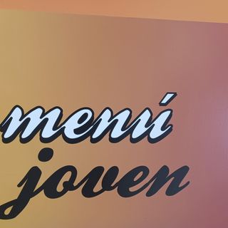 Menú joven