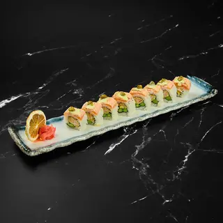 Salmon Aburi Roll 8 komada