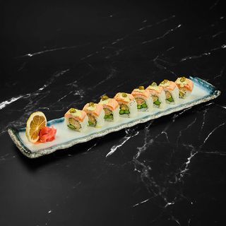 Salmon Aburi Roll 8 komada