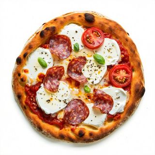 Pizza speciale vesuvio