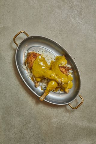 POLLO CON MIEL Y MOSTAZA (ENTERO)