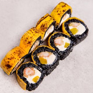 Сирний з креветкою Black