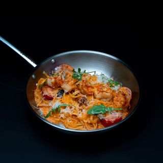 Паста з креветками