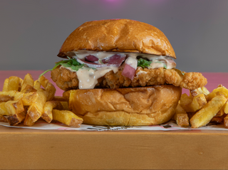 Burger Chicken Kimchi