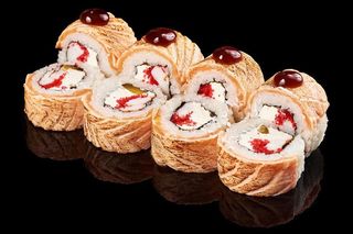 Рол Філадельфія з креветкою в унагі (8шт/270г)