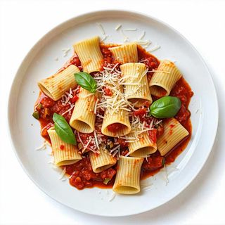 PACCHERI AI TRE POMODORI