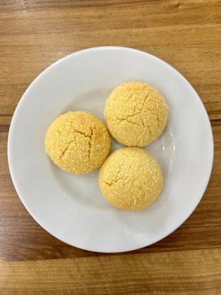 Cookie with coconuts