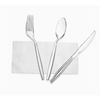 Set Cubiertos Reutilizables + Servilleta