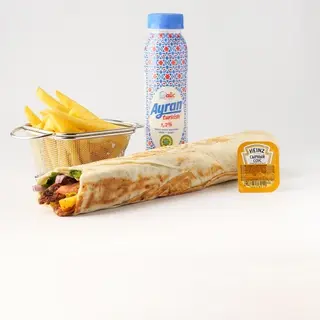 Дурум куриный комбо с айраном (800г)
