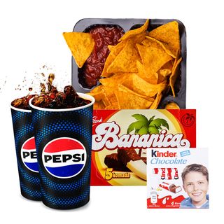 Glovo meni sa nachosom