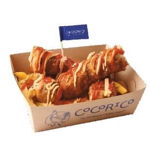 Mici de pui cu cartofi prajiti