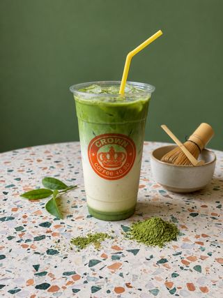 Iced Matcha Latte 16 OZ