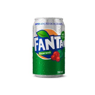 Fanta de Guaraná Zero Açúcar