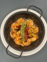 Crevette Pil Pil À L'ail