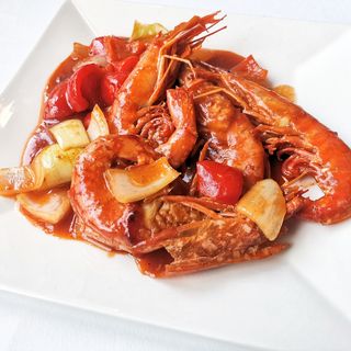 50 Gamberoni in salsa piccante - 4 pezzi