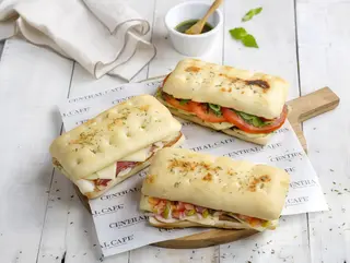 Sándwich: Planchado Xcentric + chips