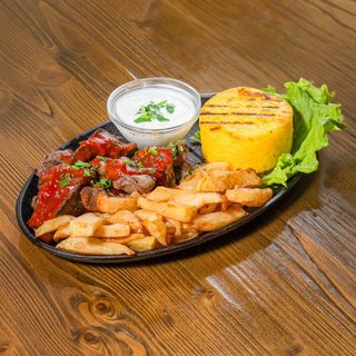 Ficăței de pasăre în sos de vin