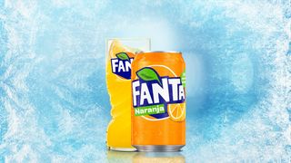 Fanta Naranja lata 330ml.