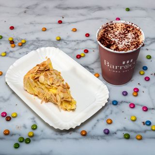 Cappuccino + fetta di torta della settimana