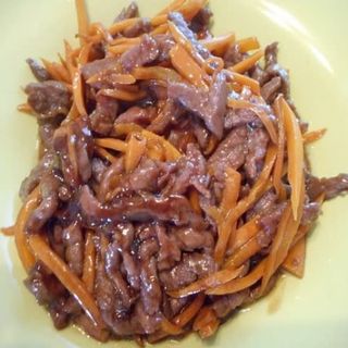 Ternera con Zanahorias