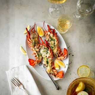 Lobster Thermidor In Cheese