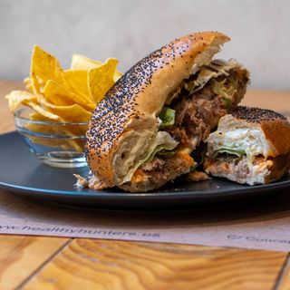 Bagel de Atún en aceite