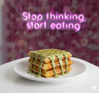 Waffle Pistacchio