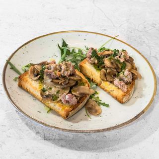 Bruschetta boscaiola (2 pezzi)