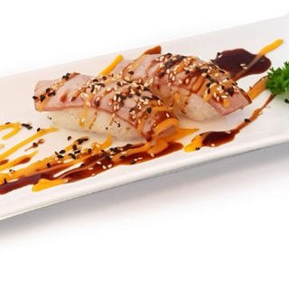 295.nigiri tonno scottato al diavolo(2pz)手握喷火辣金枪鱼