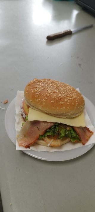 Hamburguesa de pollo