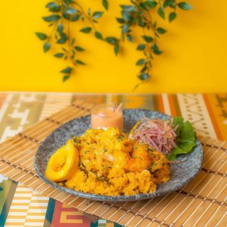 Arroz chaufa de marisco