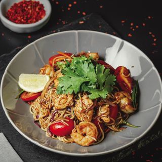 Лаппша по сингапурский 