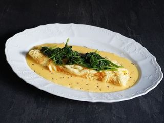 Омлет три сира зі шпинатом (350g)