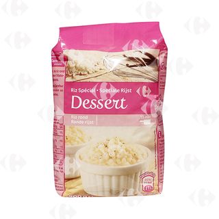 Riz Rond Spécial Dessert Carrefour 500g