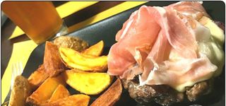 Angus burger scomposto originale