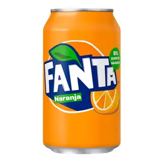 Fanta Naranja lata 330ml.