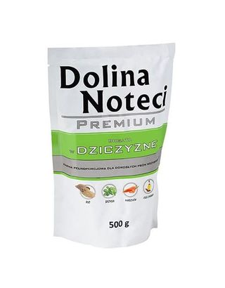 Dolina Noteci Premium Pies Dziczyzna Saszetka 500g