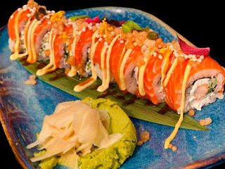 Рол Філадельфія зі смаженою креветкою (340/10/20/50г)