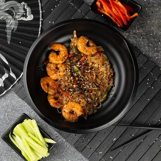 Локшина WOK фунчоза з креветками