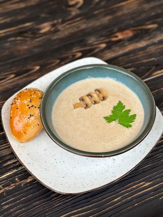 Грибний суп-крем