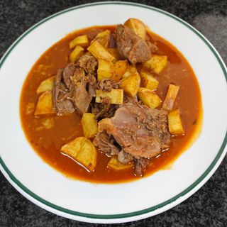 Cordero al horno plato (grande)