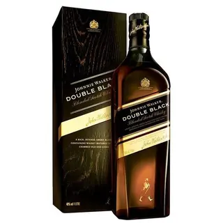 Johnnie Walker Double Black Blended Scotch Whisky, 1L