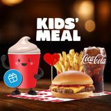 საბავშვო მენიუ ჩიზბურგერით