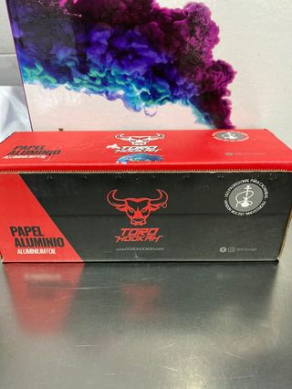 Papel Aluminio Toro Hookah