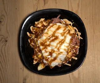 Cheesy Fries Œuf & Dinde