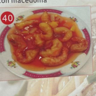 40. Gambas Agridulce