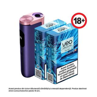 Starter Kit glo™ Hyper PRO Purple Sapphire + veo™ Ice Click