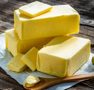 Tostada con manteca de Porción